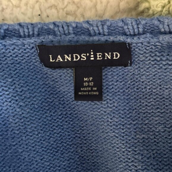 L.L.Bean Women's Blue Cardigan - Picture 3 of 3